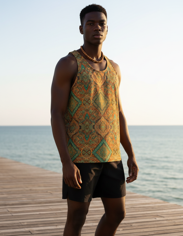 Southwest Collection men's tank tops