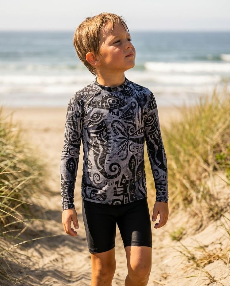 Boys Oracle Rash Guard