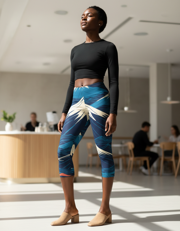 Mount Collection capri leggings