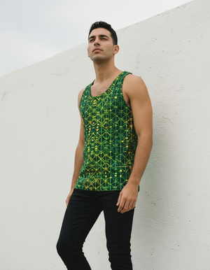 Men's Coffee Bean Hikari tank tops