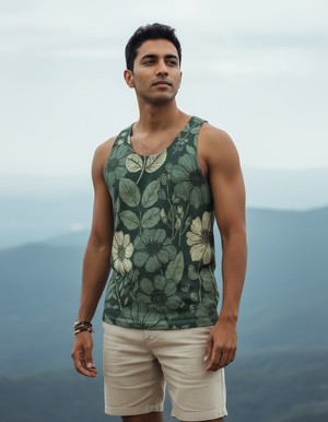 Alexandrite Verdant Tank Top Men's Tank Top — Dripper