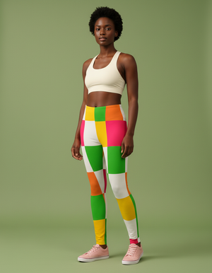 Pixel full-length leggings