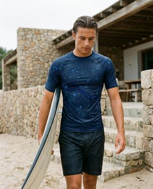 Men's Rhodonite Flare men's rashguards