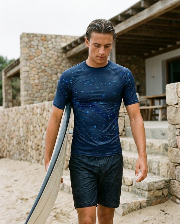 Men's Rhodonite Flare Rash Guard