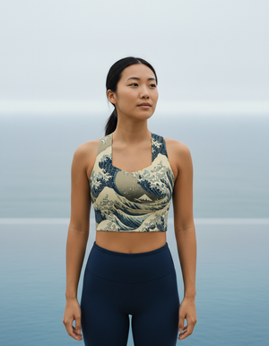 Tide Sports Bra Longline Sports Bra — Dripper