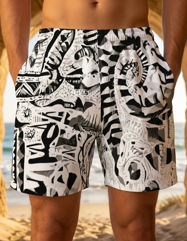 Men's Swim Trunks in Enigma