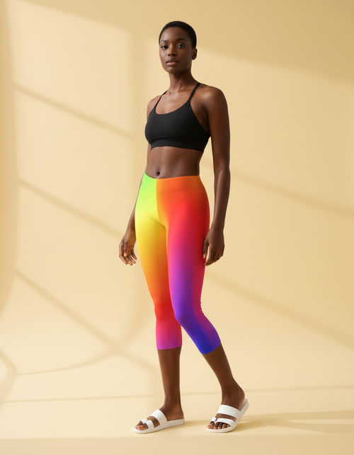 Lustre Leggings Capri Leggings — Dripper