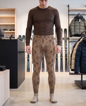 Dune Lozenge men's base layer bottoms