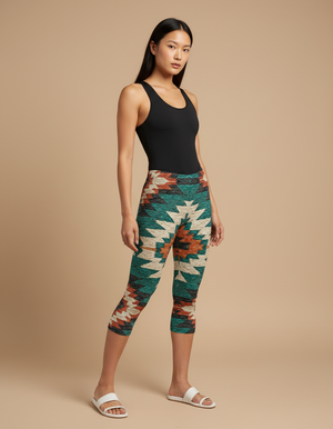 Coyote Leggings Capri Leggings — Dripper