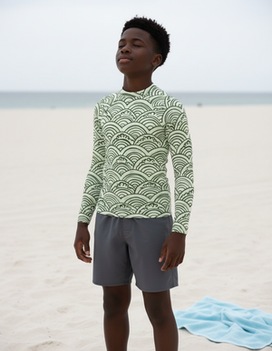 Sycamore Aoi Rash Guard Youth Rash Guard — Dripper