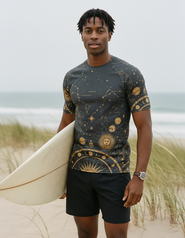 Celestial Atlas Rash Guard rashguards