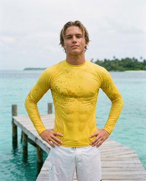 Men's Yellow Ember men's rashguards