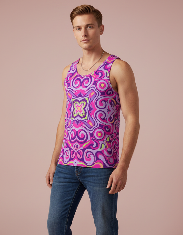 Psychedelic Collection men's tank tops