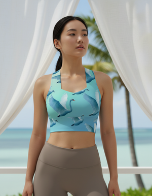 Cascade Longline Sports Bra Longline Sports Bra — Dripper