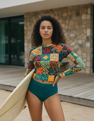 Women's Angora Pulse women's rashguards