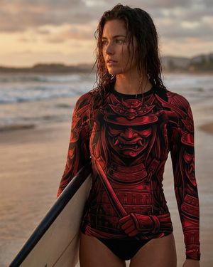 Lava Falls Onna Rash Guard Women's Rashguard — Lolekai
