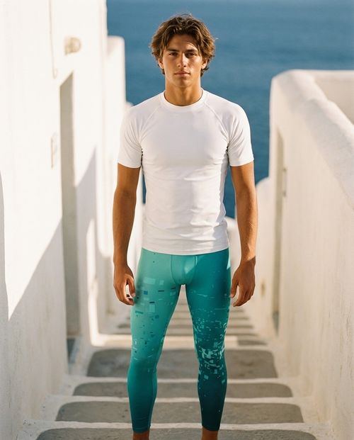 Turquoise Nova Leggings