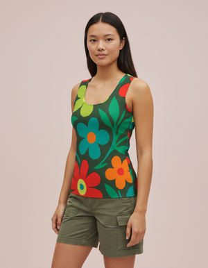 Women's Runway Emerald Elysium women's tank tops