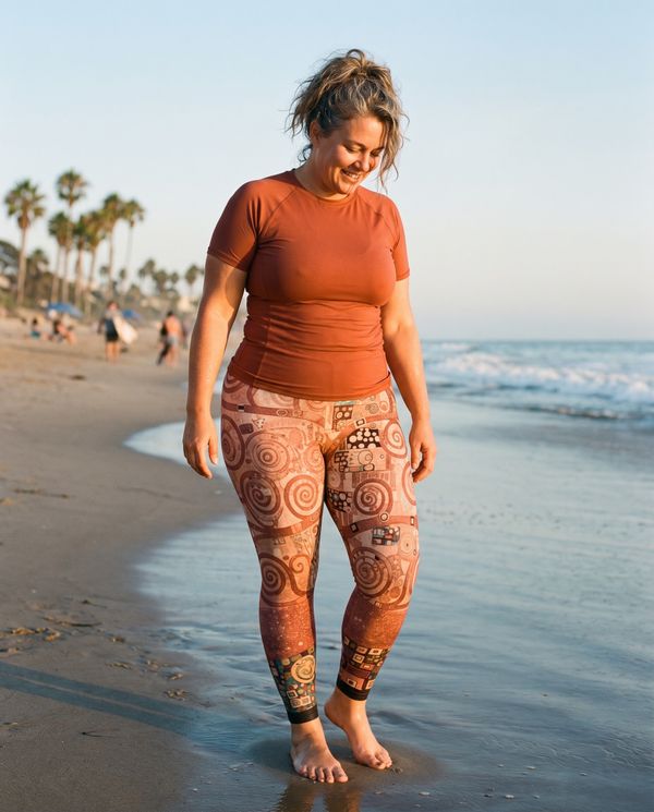 Klimt Collection Leggings plus-size leggings