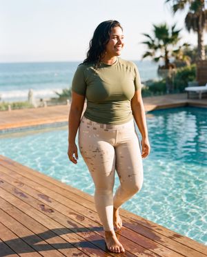 Angora Blaze plus size leggings