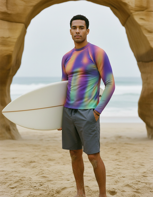 Rhodonite Chroma Rash Guard Men's Rashguard — Dripper