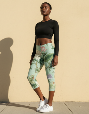 Jelly Mint Jingdezhen leggings