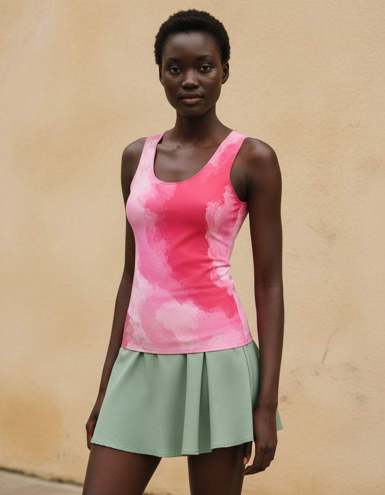 Women's Watercolor Tank Top
