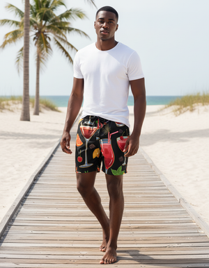 Mixology men's swim trunks
