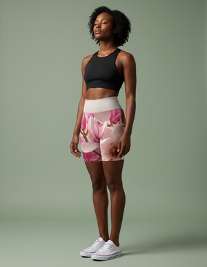 Blossom yoga shorts