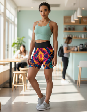 Jhalak Yoga Shorts Yoga Shorts — Dripper