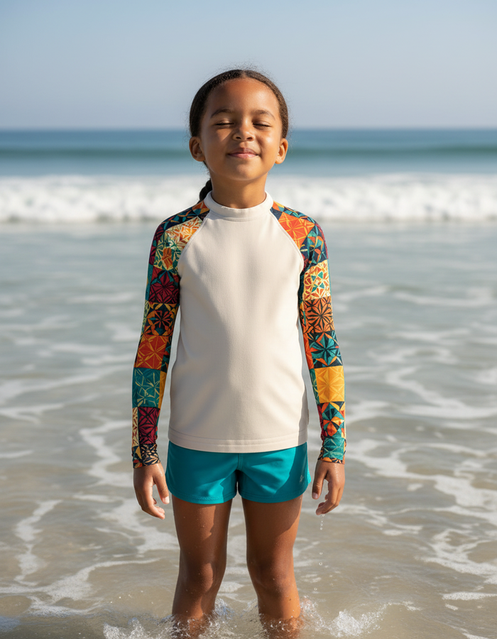 Rashguard — Kids Angora Pulse