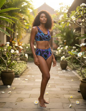 Abyss High-Waisted Bikini High-Waisted Bikini — Dripper