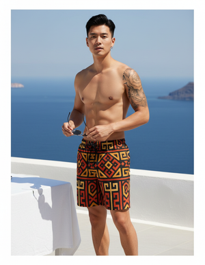 Kembang men's swim trunks