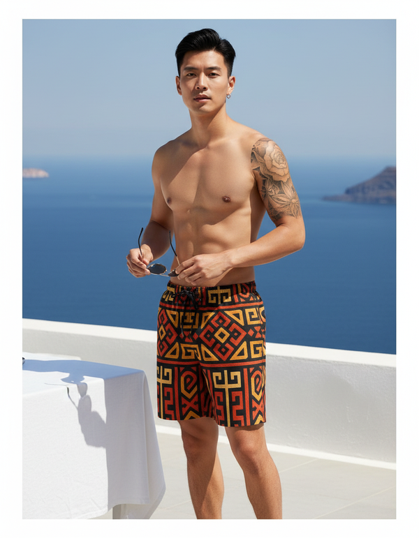 Men's Swim Trunks in Kembang