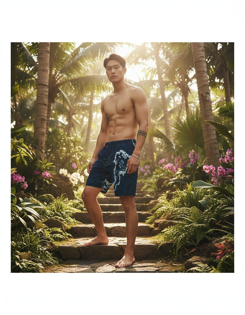 Aura men's swim trunks