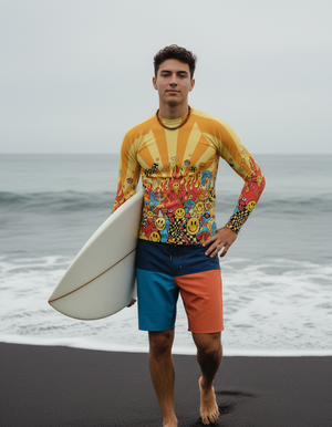 Zest Rash Guard Men's Rashguard — Dripper