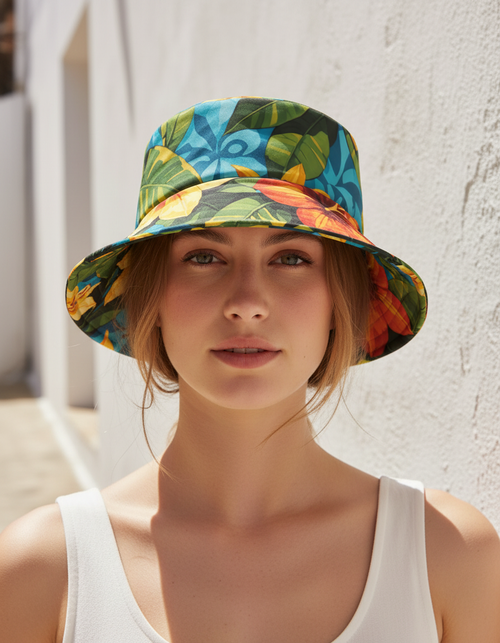 Watercolor bucket hats — Dripper
