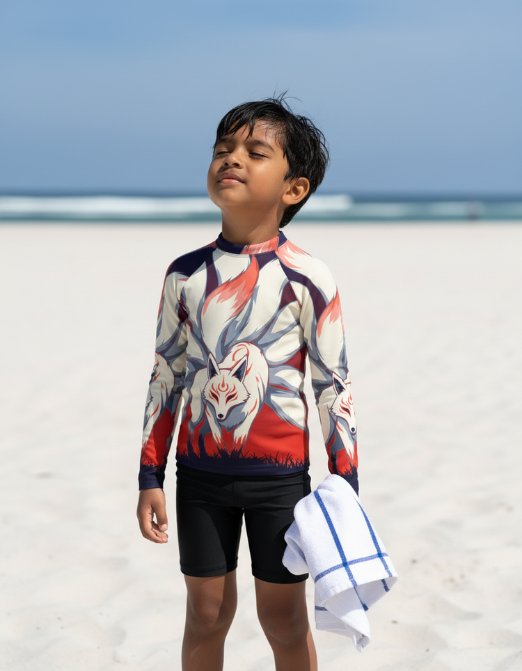Kids Nine Tails Rash Guard