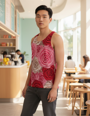 Men's Bouquet tank tops