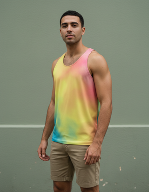 Men's Jelly Mint Frostbite tank tops