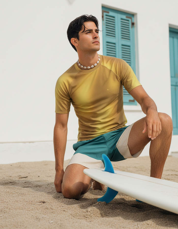 Rashguard — Men's Yellow Chroma