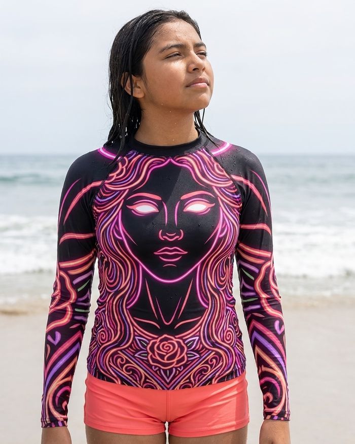 Rashguard — Girls Neon Aphrodite