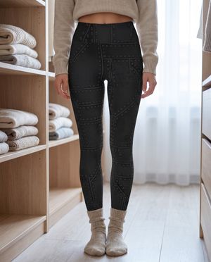 Rivet Base Layer High-Rise Leggings — Lolekai