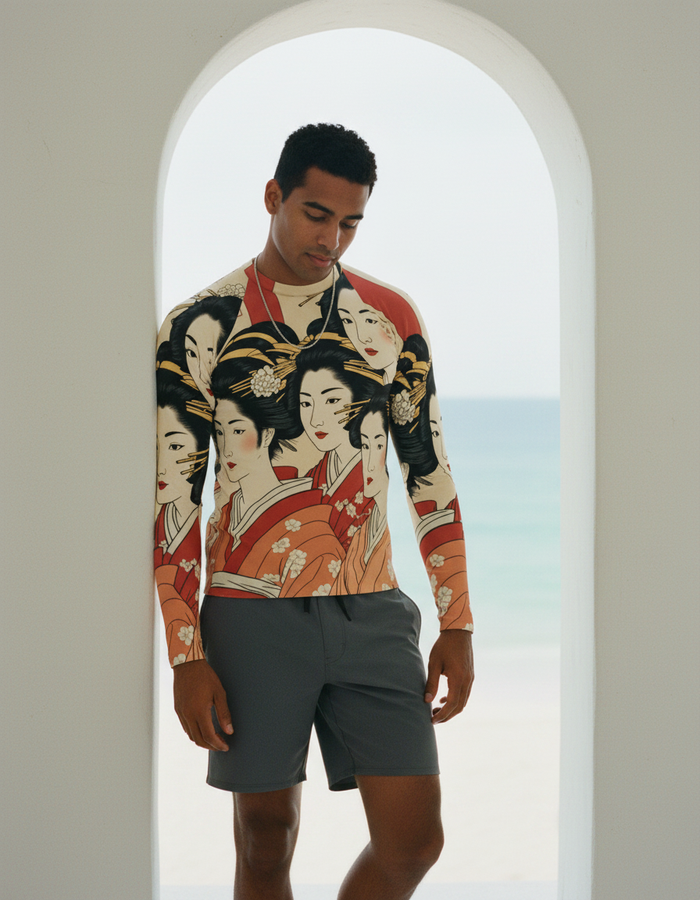 Rashguard — Men's Muskmelon Yume