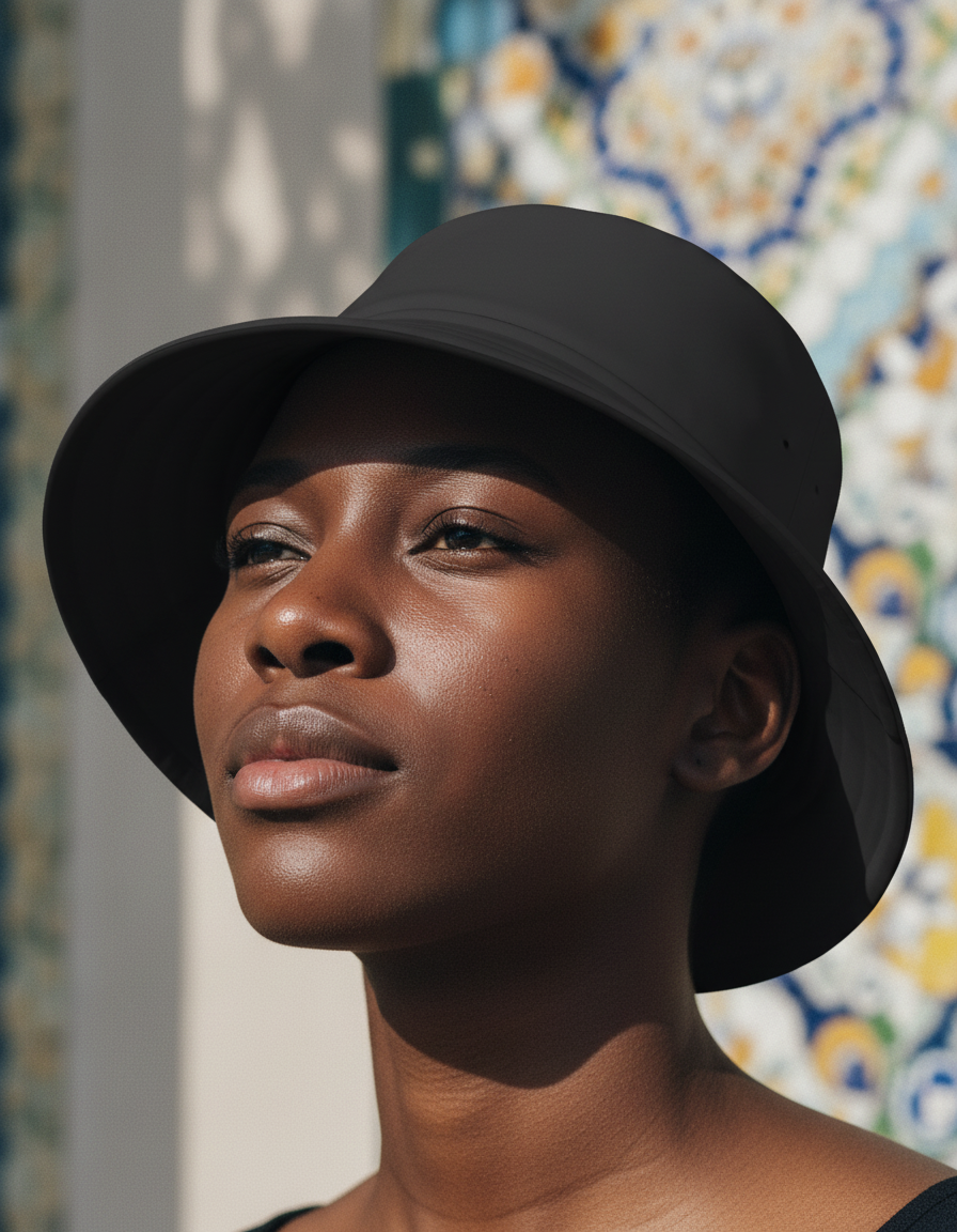 Bucket hat in Carbon