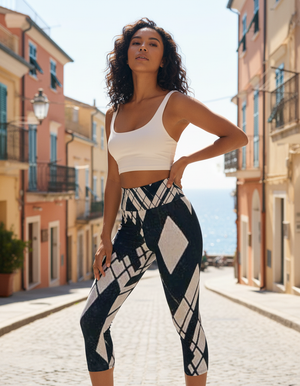 Duet Capri Yoga Leggings Capri Yoga Leggings — Dripper