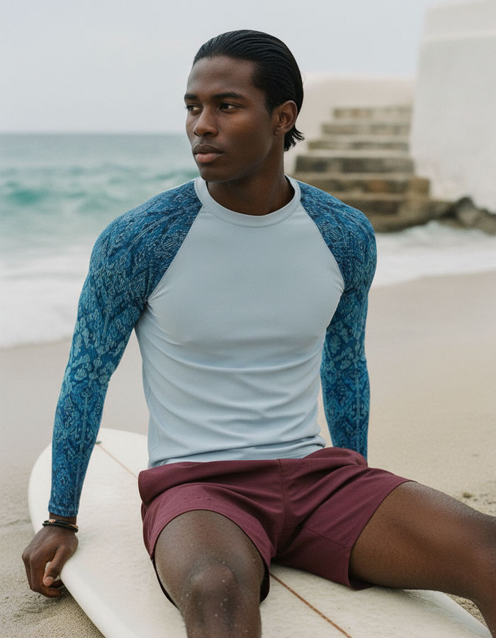 Rashguard — Men's Blue Aura Siam