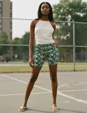 Alexandrite Ubuntu women's short shorts