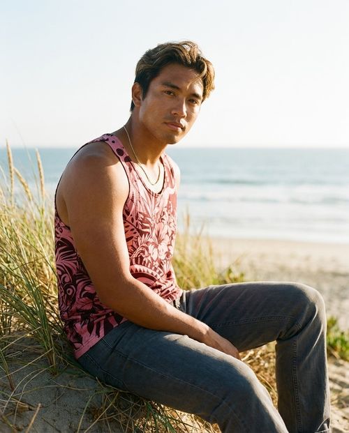 Amaranth Honua Lehua Tank Top Men's Tank Top — Lolekai