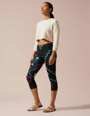 Flux Leggings Capri Leggings — Dripper